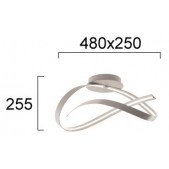 26W LED lubinis šviestuvas...