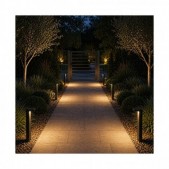 9W LED pastatomas lauko...