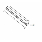 10W LED akcentinis...