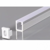 LED profilis su dangteliu...
