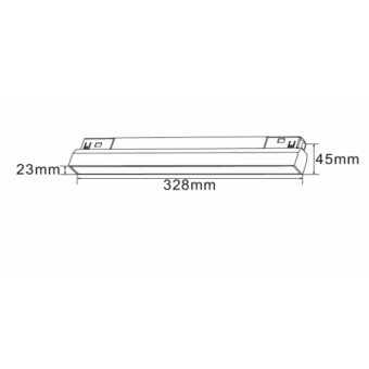 12W LED linijinis...