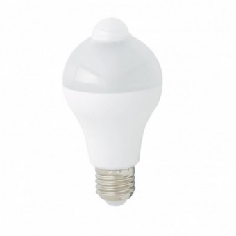 12W LED lemputė su judesio...
