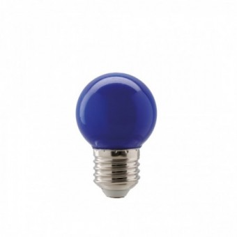1W LED lemputė, mėlyna, E27