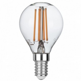 6W LED lemputė, skaidri,...