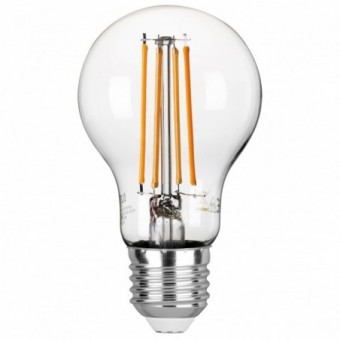 8W LED lemputė, skaidri,...
