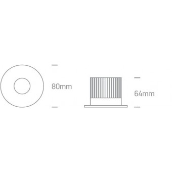 6,5W LED įleidžiamas...