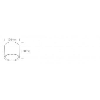 40W LED lubinis...