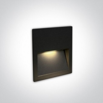3W LED įleidžiamas sieninis...