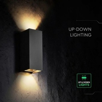 10W LED sieninis fasado...