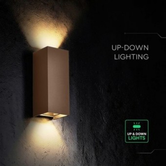 10W LED sieninis fasado...