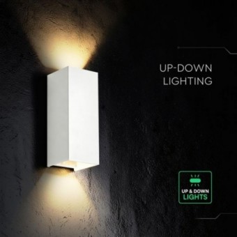 10W LED sieninis fasado...