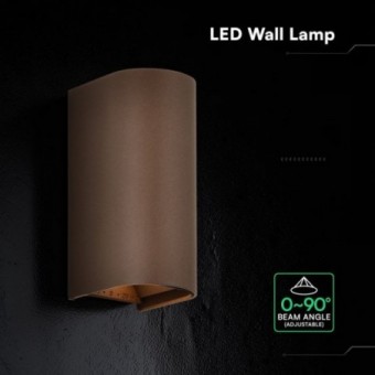 10W LED sieninis fasado...