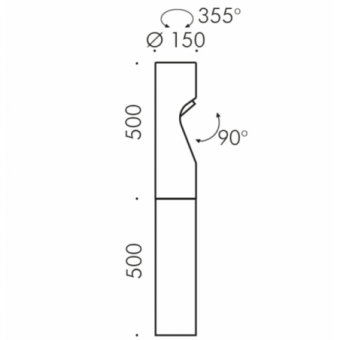 30,4W LED pastatomas lauko...