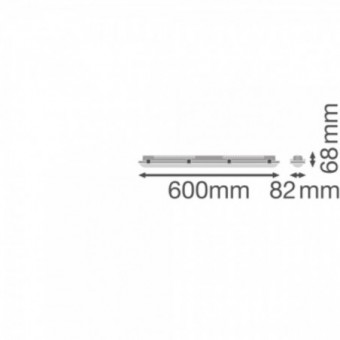 15W LED linijinis...