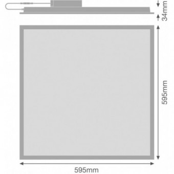 42W LED panelė PL ECO HLO,...