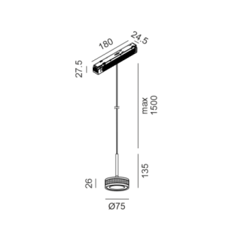 7W LED šviestuvas SOL MINI...