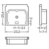 LINEA-IN20 TRIMLESS...