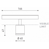6,5W TOP MINI šviestuvas į...
