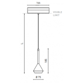 Pakabinamas šviestuvas į...