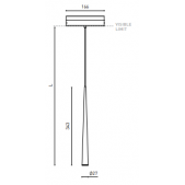 Pakabinamas šviestuvas į...