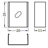 LED juostos profilio...