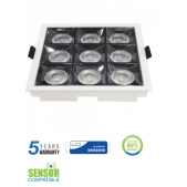 36W įleidžiamas šviestuvas,...