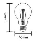 5W LED filamentinė lemputė...