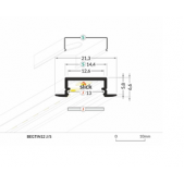 3m LED juostos profilis...