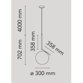 Pakabinamas šviestuvas IC...