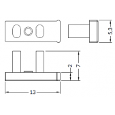 LED juostos profilio SLASH8...