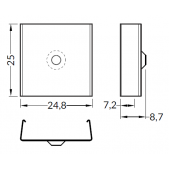 LED juostos profilio...