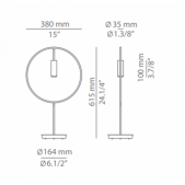 6,1W LED stalo šviestuvas...