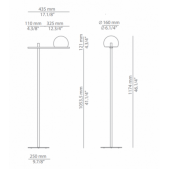 8W toršeras CIRC, 2700K,...