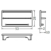 LED juostos profilio LOWI...