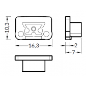 LED juostos profilio FLOOR8...