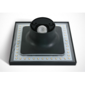 7W sieninis šviestuvas,...