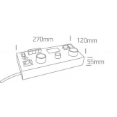 Testavimo dėžutė lemputėms...