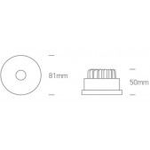 8W LED įleidžiamas...