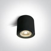Lubų šviestuvas, GU10, juodas