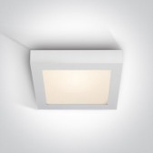 22W LED plafonas, baltas,...