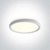 40W LED plafonas, baltas,...
