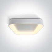 50W LED plafonas, baltas,...
