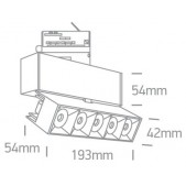 20W LED šviestuvas į...