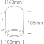 20W LED cilindro formos...