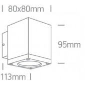 6W LED cilindro formos...