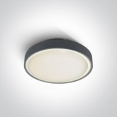 24W LED plafonas, antracito...