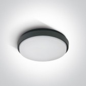 30W LED plafonas, antracito...