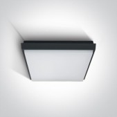 30W LED plafonas, antracito...