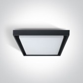 30W LED plafonas, antracito...