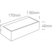 7W LED sieninis šviestuvas,...